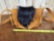 Native American Style Buckskin & Black Bear Paw Purse