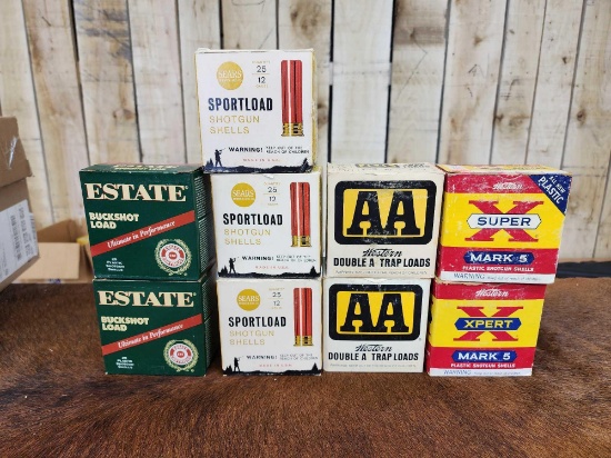 225 Rounds Of Vintage 12ga Ammunition