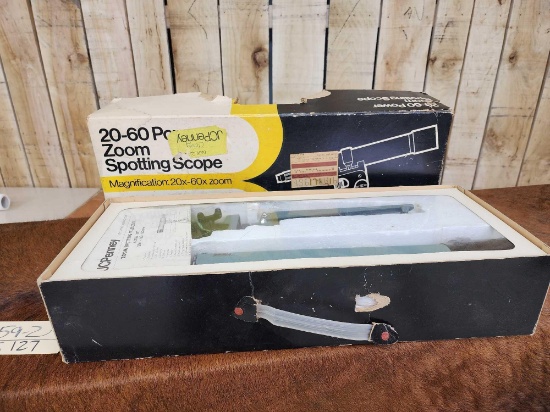 Vintage JC Penny Model 1002 Spotting Scope