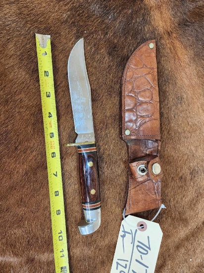 Vintage Western Fixed Blade Knife