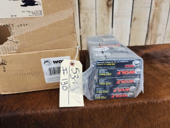500 Rounds Of .223 Ammunition