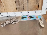Native American Style Seed Beaded Pipe Bag