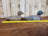Vintage Animal Trap Company Wooden Duck Decoys