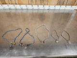5 Native American Style Necklaces