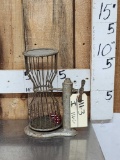 Vintage Chuck A Luck Gambling Dice Piece