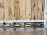 4 Vintage Mason Wooden Duck Decoys
