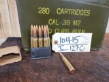 136 Rounds Of Military 30-06 Ammunition