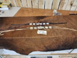 2 Native American Style Bone Choker Necklaces