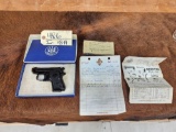 P. Beretta Model 950B Jetfire .25 Semi Auto Pistol