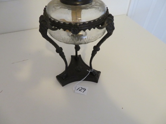 Two Foot Tall Oil Lamp