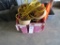 Plastic bin with Rope, Choker Straps, Safety Belt
