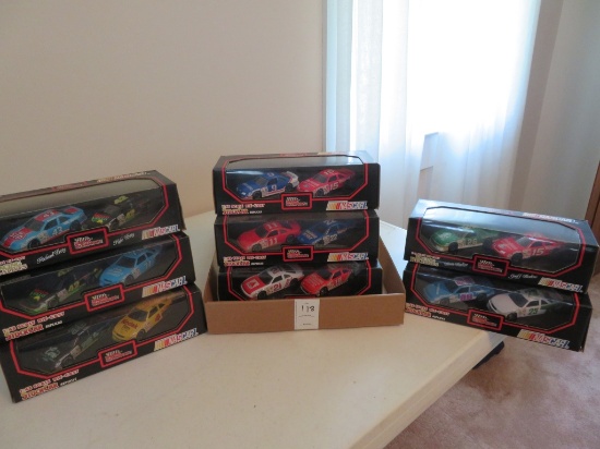 Lot of 8 NASCAR Die-Cast 2 Car Box Sets