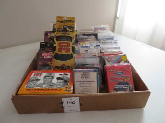 Large Lot of NASCAR Collector Cards