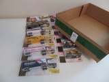 Lot of Road Champs HO Scale Die-Cast Cars & Transp