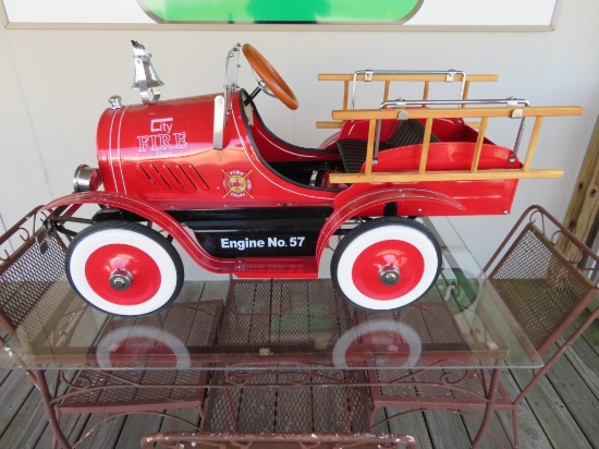 Fire Engine 57 Peddle Car