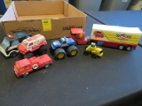 Lot of 6 toy trucks