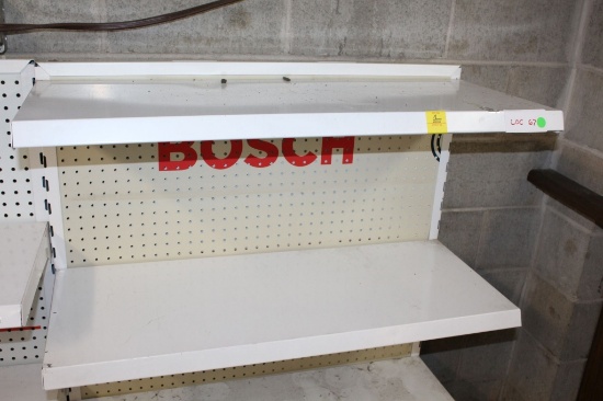 36" Wide Metal Shelf w/4 Shelves.