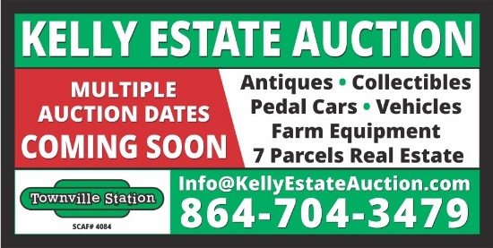 Kelly Estate Collectibles ONLINE Only Event #4