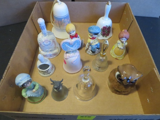 Lot of Collectible Bells & Etc