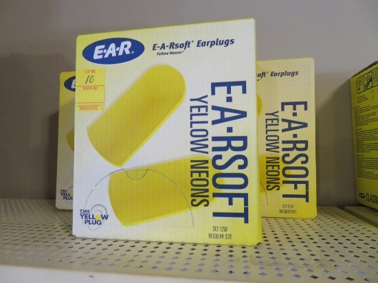 3 boxes E-A-RSOFT Earplugs