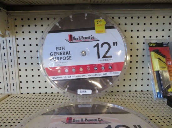 2 12" EDH General Purpose saw blades