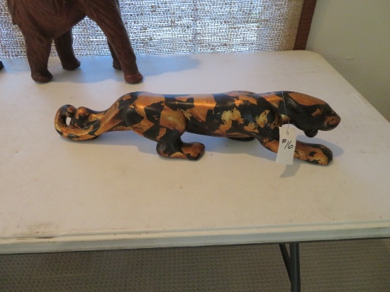 Black & Gold Panther Figurine