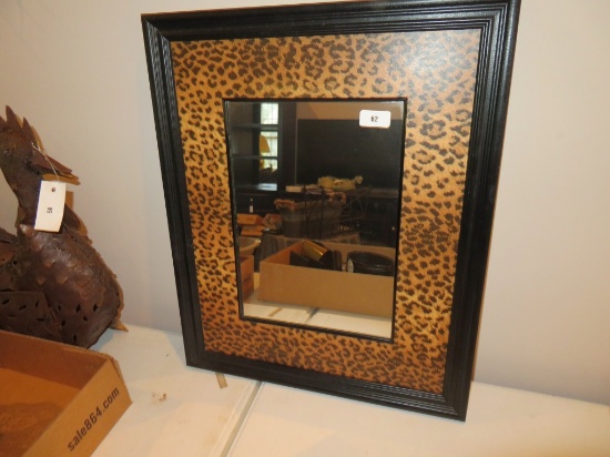 Leopard look mirror