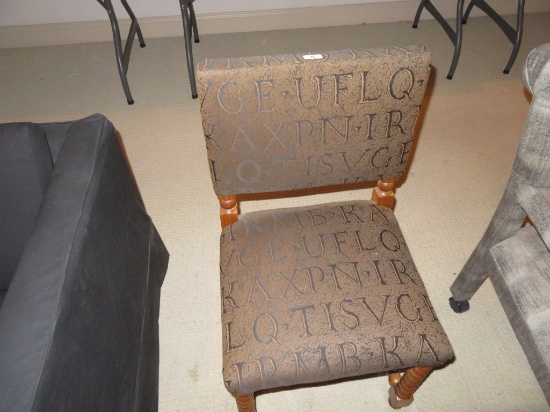 Alphabet Accent Chair