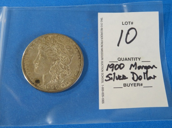 1900 Morgan SIlver Dollar