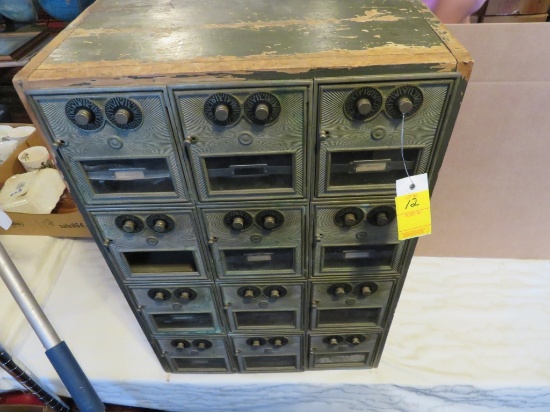 Vintage Bird Cage Mailbox