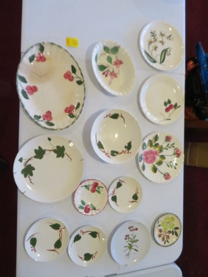 Lot of Blue Ridge Dishes