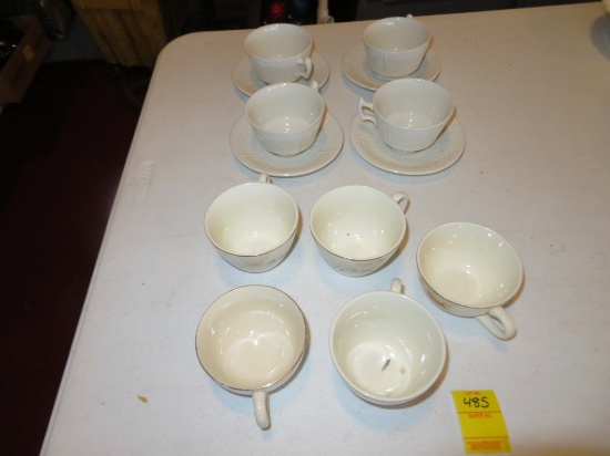 Lot  of coffee cups and saucers