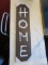 Home Sign 48 x 12 wooden