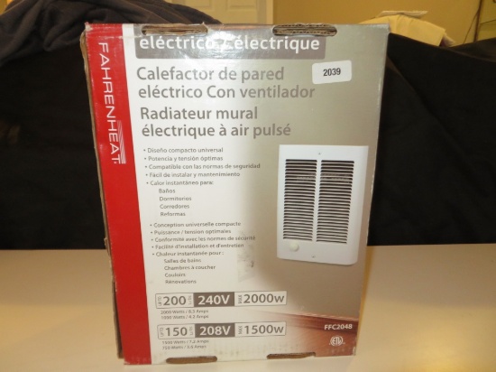 Fahrenheat 240V Wall Heater