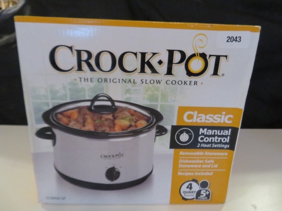 Crock Pot 4 qt Classic Cooker Unopened