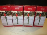 Lot of 16 boxes Holiday Living Light Stakes