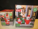 2 Chrsitmas Airblown Inflatables Unopened