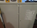 2 Dr Locking Metal Cabinet no damages noted