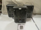 Lot of 3 Utility Heaters (appears unused, no boxes