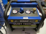 Kobalt 2 gal quiet tech air compressor