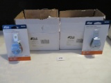 Two boxes of Swivel pulleys