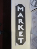 MARKET Sign 48 x 12 wooden