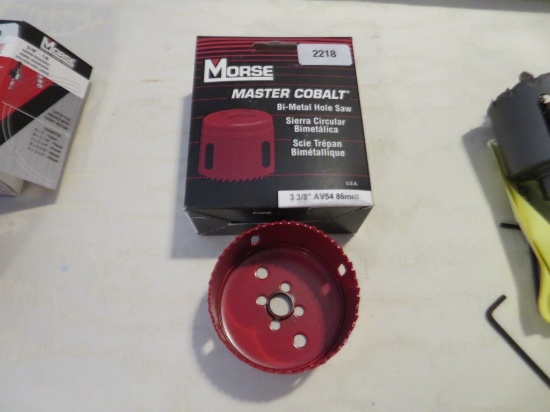 Morse Bi Metal Hole Saw 3 3/8"