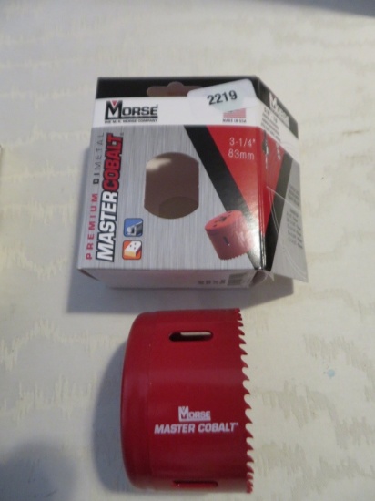 Morse Bi Metal Hole Saw 3 1/4"