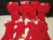 Lot of 30 Holiday Living Red Bows