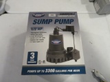 Superior Pump 1/2 Hp Sump Pump NIB