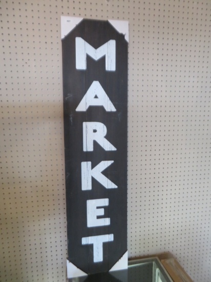 " Market " Sign 48 x 12