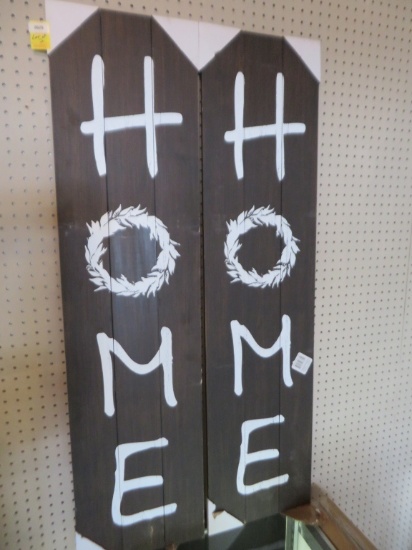 2 " Home" Signs 48 x 12
