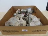 Lot of galvinized and black pipe fittings etc