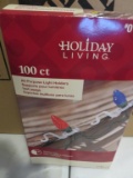 Lot of 63 boxes All-Purpose Light Holders 100ct ec